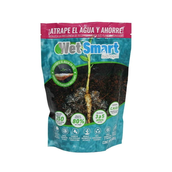 Retenedor de agua WET SMART Hidrogel Standing Pouch