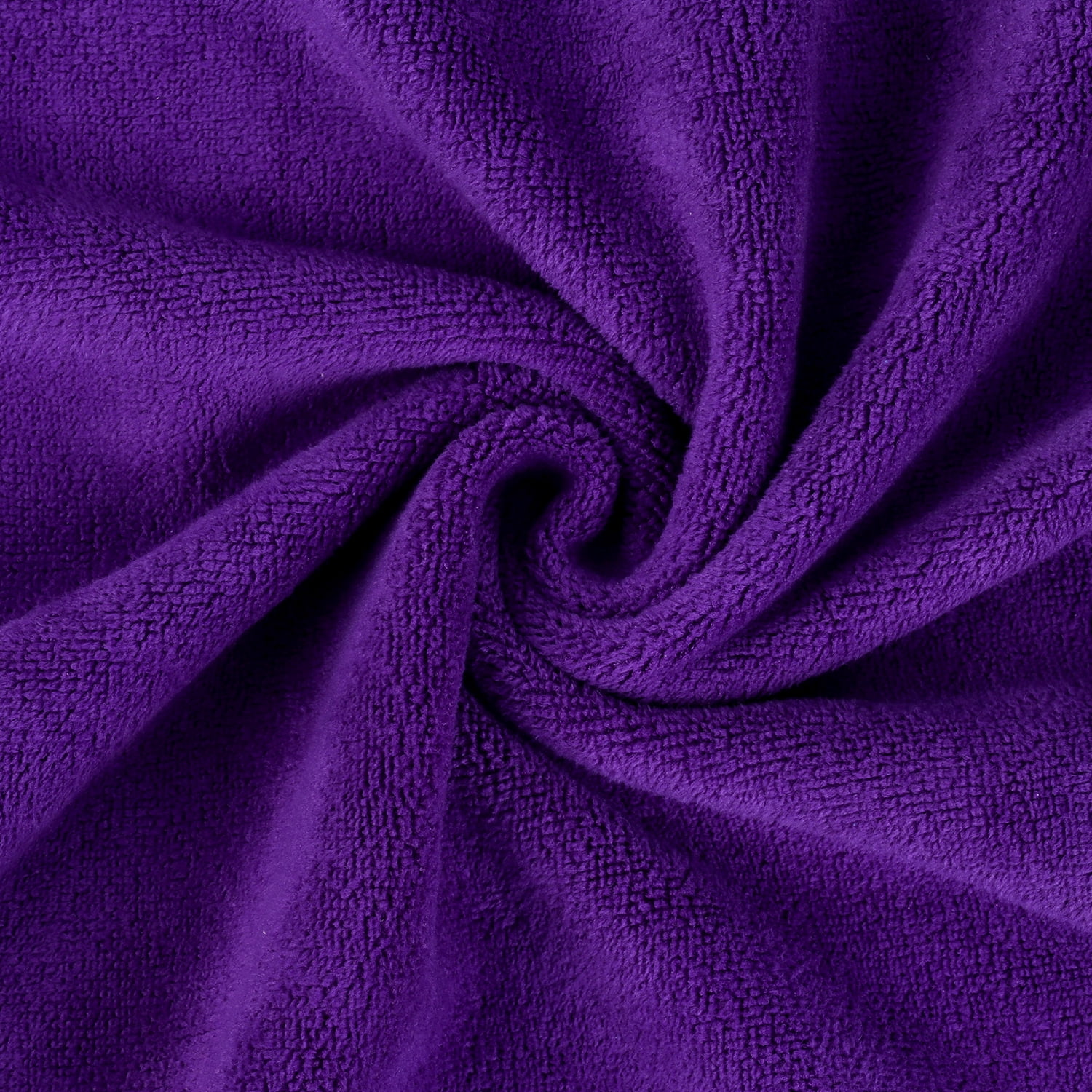 JML Bath Towels 2 Pack,30" x 60",Microfiber Absorbent Fast Drying Super Soft Beach Towels, Violet