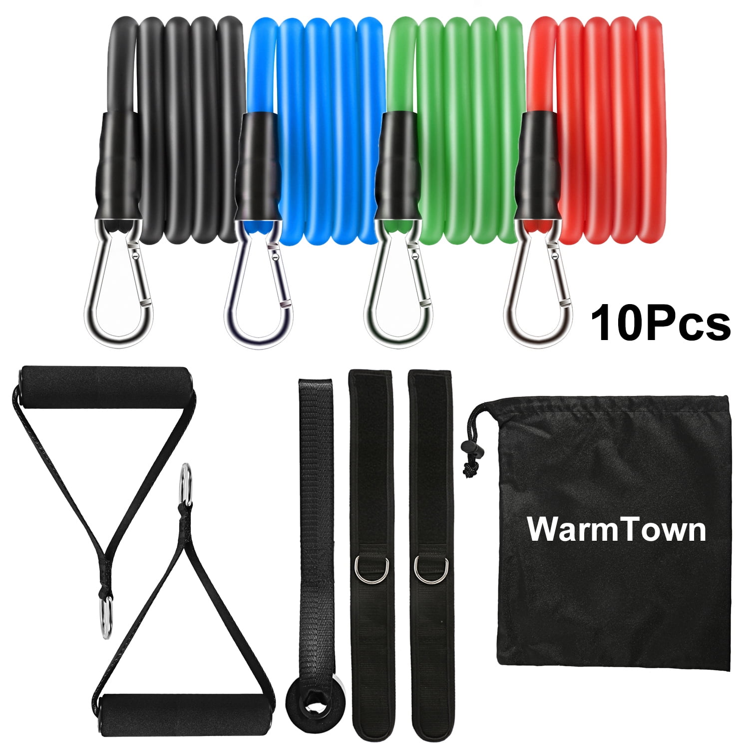 EDB 5 Exercise Resistance Bands Exercise Bands for Crossfit Workout Yoga and Physical Training