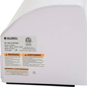 Global Industrial Through-the-Wall Air Conditioner, White