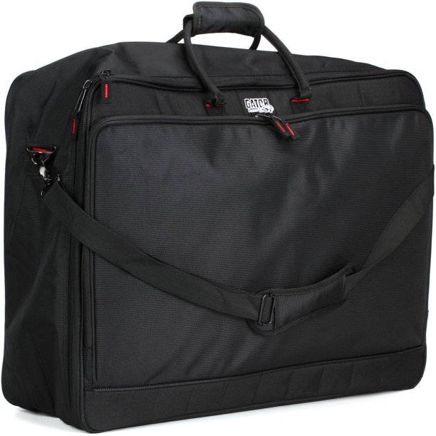 Bolsa de transporte Gator Cases acolchada para mezclador/equipo de nailon de 25 x 19 x 8 cm