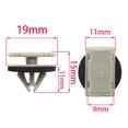 thumbnail image 5 of 50 Rocker Door Moulding Clip With Sealer Fasteners Clip for GM Chrysler 11571175, 5 of 5