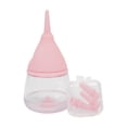 thumbnail image 4 of Kit de alimentación con biberón para gatitos, biberón de leche, tetinas reemplazables de 35 ml para hámster, mascota recién nacida, viaje, perro, Rosa, 4 of 8