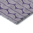 thumbnail image 3 of Addison Rugs Mayfield Premium Machine Washable Transitional Swirls Purple Runner Rug, 2'3" x 7'6", 3 of 5