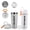 White, variant on 2 Ozizo 20 oz Thermos Protein Shaker with Wire Whisk Ball Spring Mixer