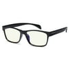 GAMMA RAY 003 Computer Readers Reading Glasses in Ergonomic Memory Flex Frame w UV Protection, Anti Blue Rays, Anti Glare and Scratch Resistant Lens in 53-16-140 Size with Optional Magnification