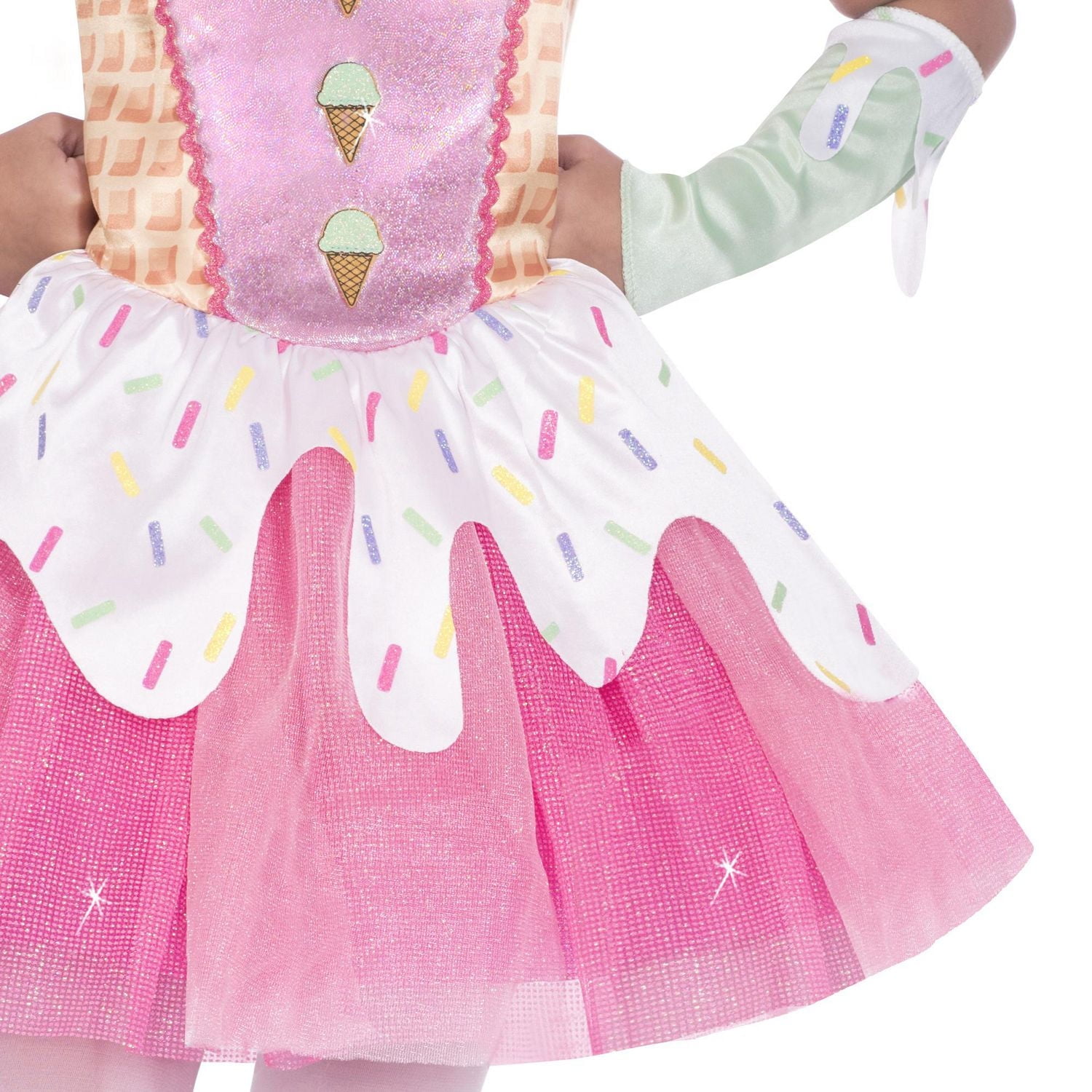 GIRL HALLOWEEN ICE-CREAM QUEEN COSTUME
