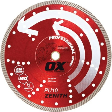 

OX TOOLS PU10-8 Pro Universal 8 Diamond Blade DM 7/8 - 5/8 Bore