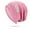 Pink, variant on IDALL Beanie Skull Cap Womens Warm Pile Hat Unisex Capped Solid Color Pullover Cap Hats for Men Black One Size