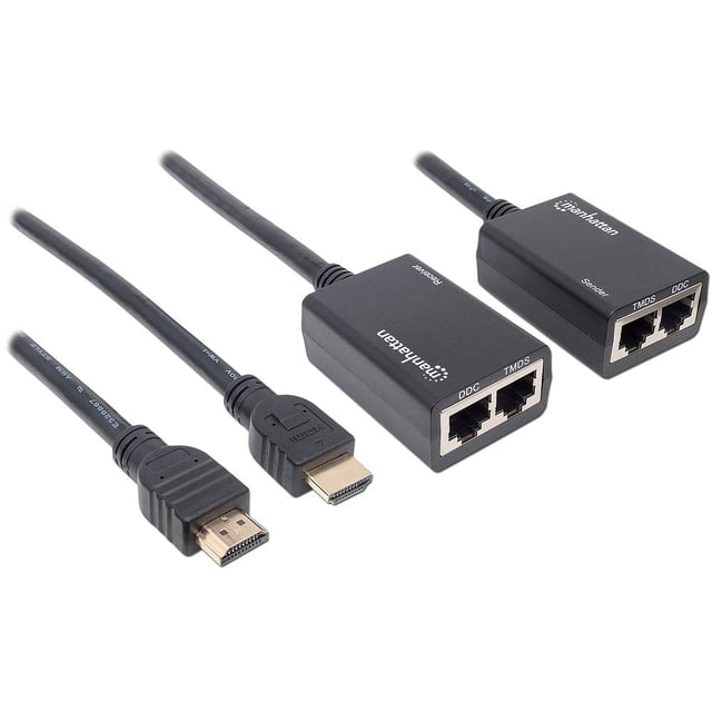 Kit Extensor Manhattan para video HDMI a través de Cat5e/Cat6 207-386