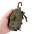 thumbnail image 2 of [Con Video] Mini Kit Herramientas EDC Camuflaje Portátil Monedero Antipérdida para Exteriores Monedero Llavero La Tarjeta (Verde), 2 of 9