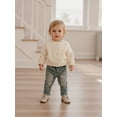 thumbnail image 4 of BemeyourBBs Kids Fall Knit Cardigan Long Sleeve Solid Button Down Sweater, 4 of 9