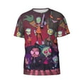 thumbnail image 5 of Invader Zim Fun T-Shirt for Men Novelty 3D Pritneted Casual Short Sleeve Tees Shirt Summer Street T Shirt Top, 5 of 7