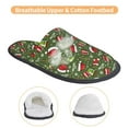thumbnail image 3 of Fotbe Christmas Hat sock Pantuflas Peludas para Mujer con Estampado, Zapatillas de Peluche, Zapatos de Invierno para Casa, Uso Interior y Exterior-Large, 3 of 8