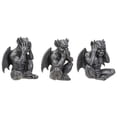 thumbnail image 3 of Pacific Giftware Hear, See, Speak No Evil Gargoyles Figurine, 5.98-inch Height, Resin, Table Decoration, 3 of 6