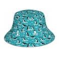 thumbnail image 1 of Balery Penguins On The Ice In The Sea Sombreros para el sol para hombre y mujer, sombrero de pescador con UPF 50+, 1 of 6