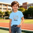 thumbnail image 2 of Bainana Girls T Shirts Graphic Print Short Sleeve Tops Big Kids Breathable Back To School Tshirts, 2 of 4