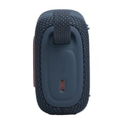 JBL Go 5 - Ultra-portable waterproof and drop-proof speaker with JBL legendary sound and ambient edge lighting - Blue