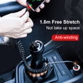 thumbnail image 4 of Matsuzay Cable de carga Cable de de teléfono móvil retráctil Teléfono inteligente Viaje Cable de datos de plástico de cobre reemplazable Electrónica No.02, 4 of 6