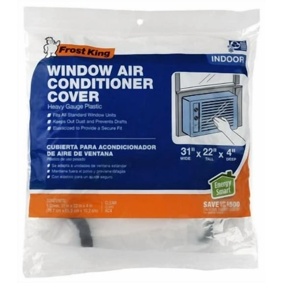 Indoor Window Air Conditioner Cover, 22"L X 31"W X 4"D Ac4H