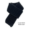 thumbnail image 2 of Winter Scarf | 9 Colors Knit Shawl Neck Collar for Boys Girls | Soft Warm Scarf | School Travel Accessories | 1 Piece, 2 of 2