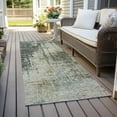 thumbnail image 6 of Addison Rugs Chantille Indoor/Outdoor Transitional Modern Sage Washable Runner Rug, 2'3" x 7'6", 6 of 6