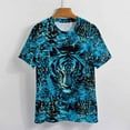 thumbnail image 3 of Animal Print Patterns Women's T-Shirt Short Sleeve T Shirts Tops Tee Ladies Loose T, 3 of 6
