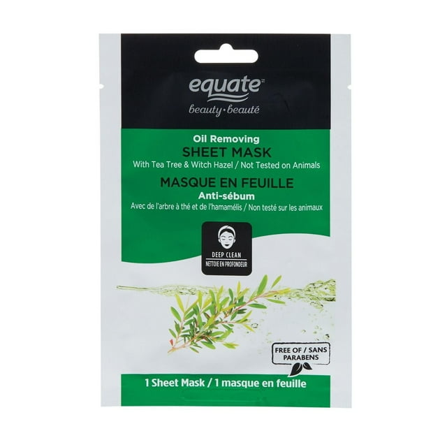 Equate Beauty Oli Removing Sheet Mask