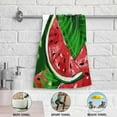 thumbnail image 6 of GZHJMY Watermelon Soft Hand Towels, 2 Pcs Absorbent Bath Towel Decorative Fingertip Towels for Bathroom Gym Spa Hotel Beach Swimming Pool,14.4"x 28.3", 6 of 7