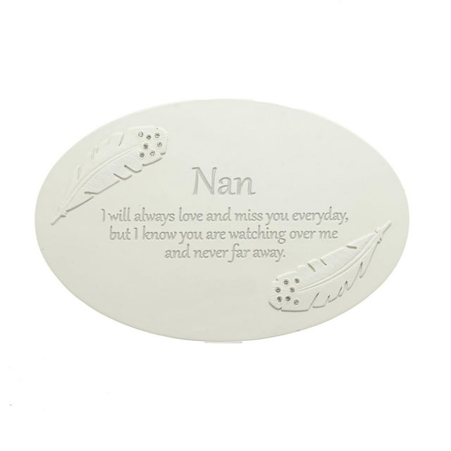 Plaque Commémorative en Résine « Thoughts of You » - Nan