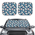 thumbnail image 2 of Salouo Cute Salamander Pattern Car Windshield Sun Shade Foldable | Front Windshield Shade for Sun, Heat and UV Rays | Interior Sun Protection-Large, 2 of 6