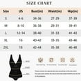 thumbnail image 7 of MANIFIQUE Shapewear for Women Tummy Control Bodysuit Faja Body Shaper Waist Trainer V Neck Body Suit with Built in Bra, 7 of 7