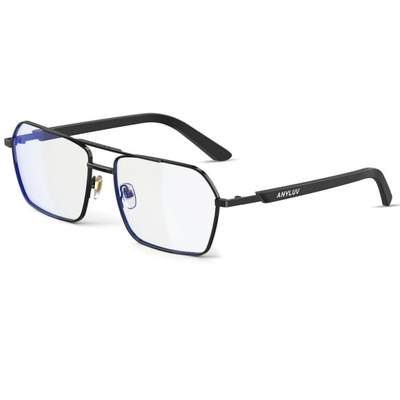 ANYLUV Blue Light Blocking Glasses for Men Women Classic Mens Blue Light Glasses Screen Blocker Eyes Protection Clear Lens