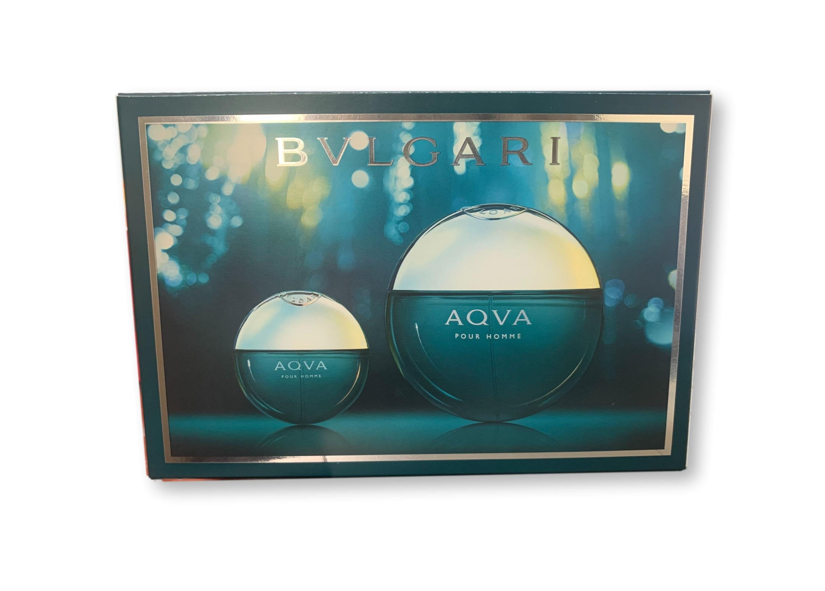Bvlgari Aqva Pour Homme EDT Spray 2 Pc Gift Set 100 ml & 15 Bvlgari Aqva Pour Homme EDT Spray 2 Pc Gift Set 100 ml & 15