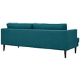 thumbnail image 4 of Modway Agile Upholstered Fabric Sofa and Armchair Set in Teal, 4 of 6