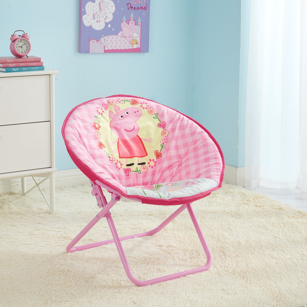 Peppa Pig 23" Kids Folding Saucer Chair