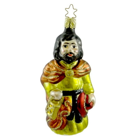 Nativity Glass Ornament - Inge Glas JOSEPH Blown Glass Ornament Holy Family Nativity 107302