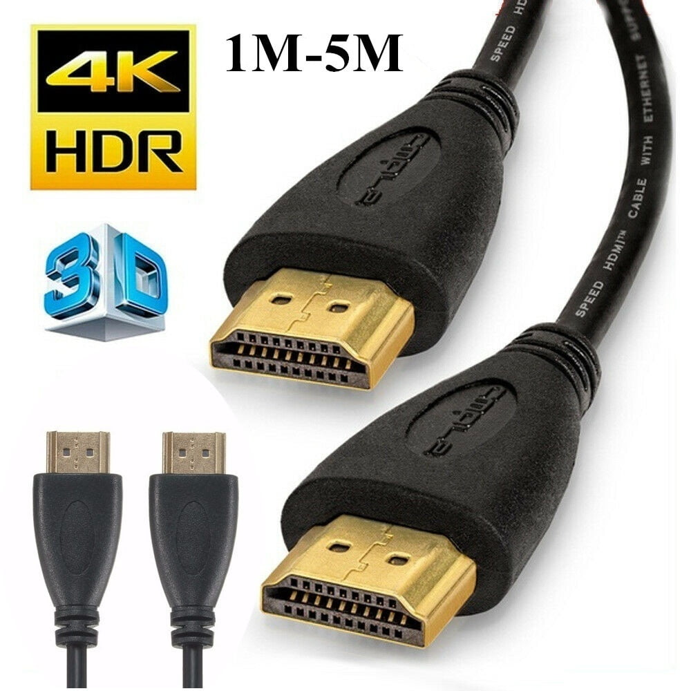 Ultra HD High Speed UHD HDMI v2.0 Cable HDTV LED 3D 2160P 4K X2K HDR Bluray Lot 