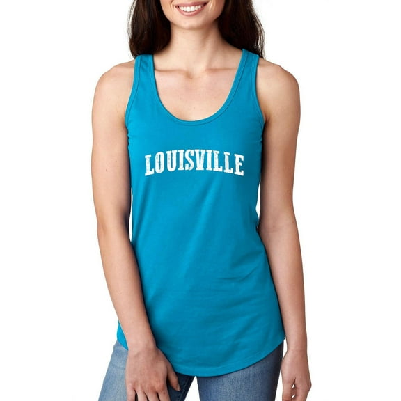 Normal is Boring - Women's Racerback Tank Top, up to Women Size 2XL - Louisville