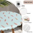 thumbnail image 3 of Summer Swimmers Round Tablecloth for 45-54 Inch Tables,Fitted Table Cover with Elastic Edge,Cartoon Swimming Girls Boys Sports Waterproof Outdoor Table Cloth Protector for Patio Garden Dinner Picnic, 3 of 9