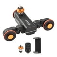 thumbnail image 2 of Track Motorized Camera Video Trolley With Scale Indication Motorized Video Slider Skater 3 Speeds Adjustable With 2.4G Remote Control Phone Holder, 2 of 7