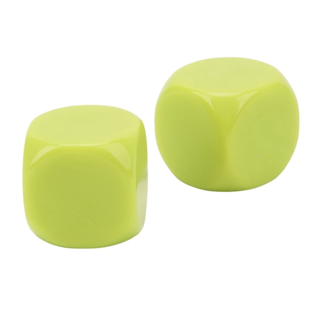 Grand Ensemble de dés, 6 Pcs Résistance à l'Oxydation Ensemble de dés à Coins Ronds pour Bar DIY