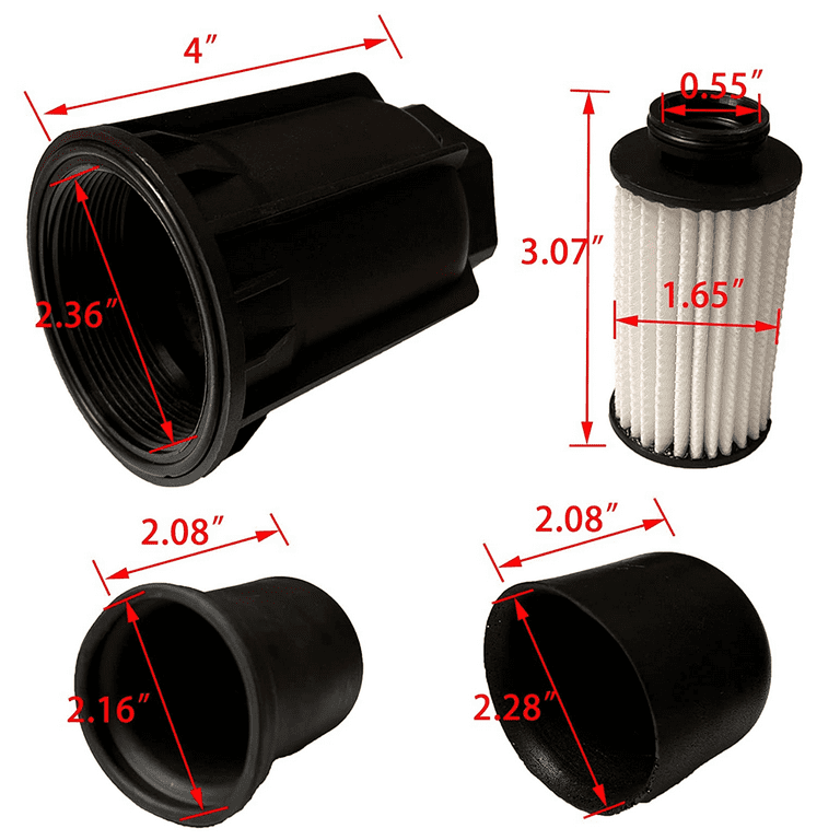 LisFaxbo A0001421089 U58/9KIT 2265672 Exhaust System Filter For 