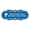 Brushed Gold, variant on Designer Employees Only Beyond This Point (Stop) Sign (Navy Blue / White) - Small