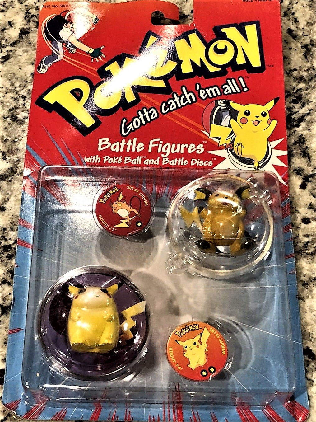 pikachu hasbro 1998