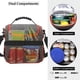thumbnail image 2 of Bolsa frigorífica MIER con aislamiento de 2 compartimentos, gris y naranja, 2 of 7