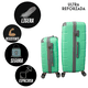 thumbnail image 5 of Juego 2 Maletas De Viaje 10 Kg Y 25 Kg Rigidas Ruedas Desmontables Y Candado Numerico, 5 of 5