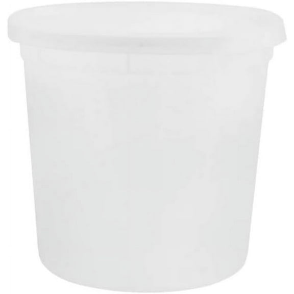 Heavy Duty Deli Containers with Lids | Airtight Food Storage Containers | Clear Kitchen Organizing Leak Proof, BPA-free 86 oz, Heavy Duty | 20CT