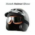 thumbnail image 6 of Vintage Goggles Motorcycle Windproof Glasses Steampunk Retro Motorbike Motocross Cycling Riding Eyewear, 6 of 9