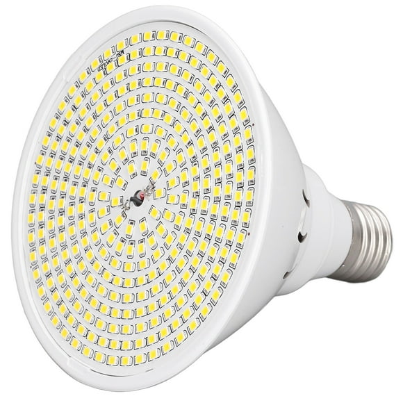 Fyearfly Ampoule de Croissance pour Plantes d'intérieur, 85-265V 8W LED Grow Light 290 LED E27 Lampe de Croissance de Plantes pour Serre de Jardin